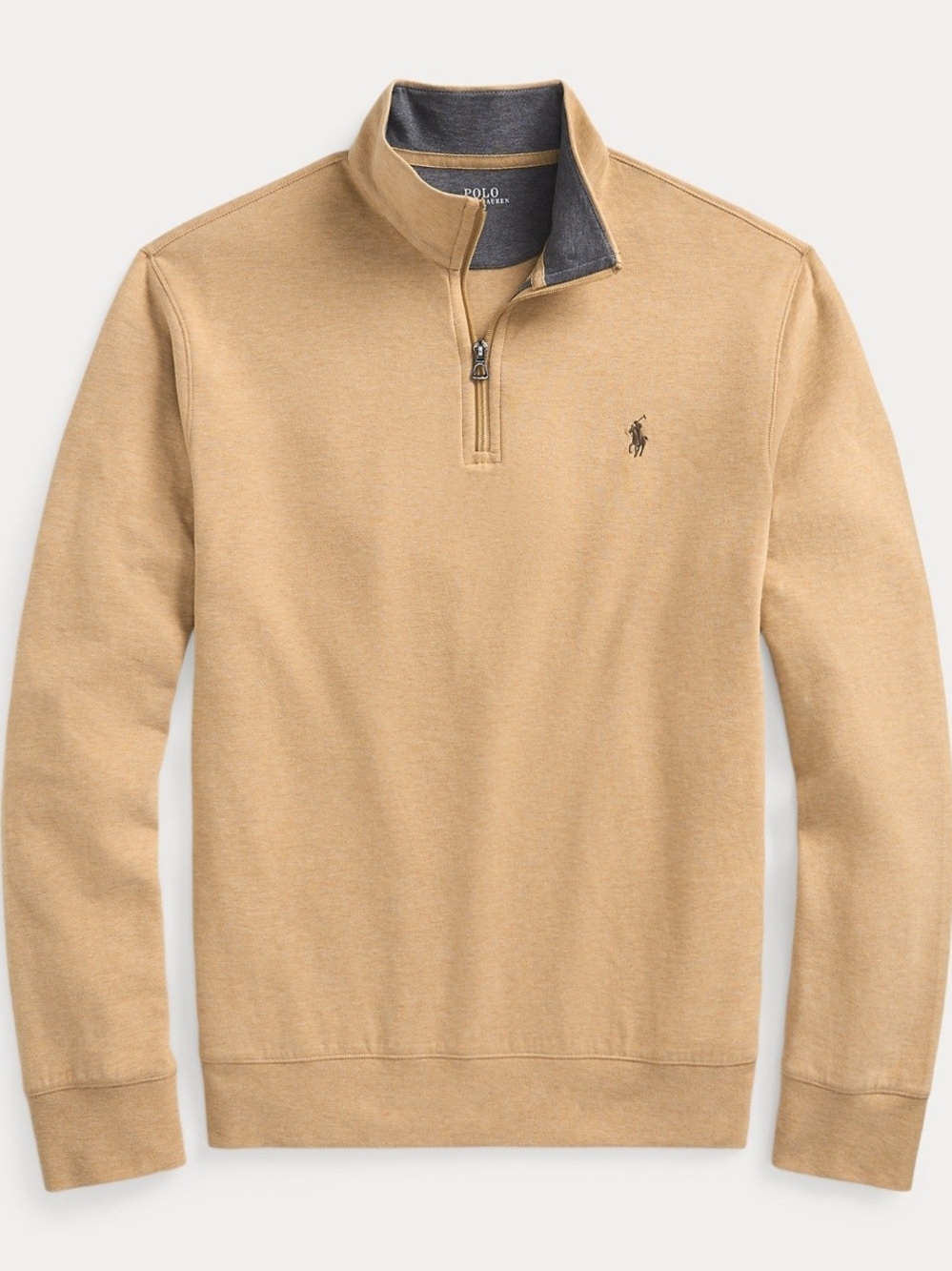 Polo by Ralph Lauren Men’s Tan Half-Zip Pullover